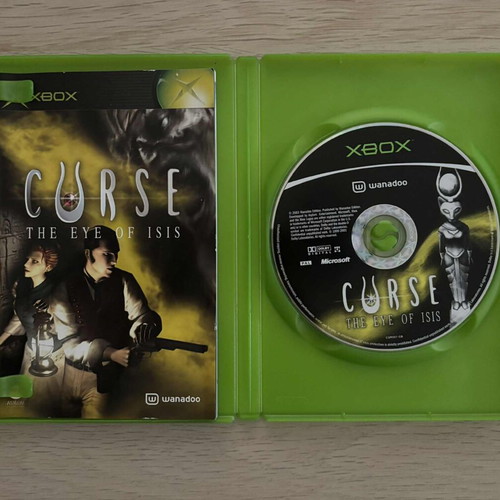 Curse: The Eye of Isis Xbox Original used complete with English menu