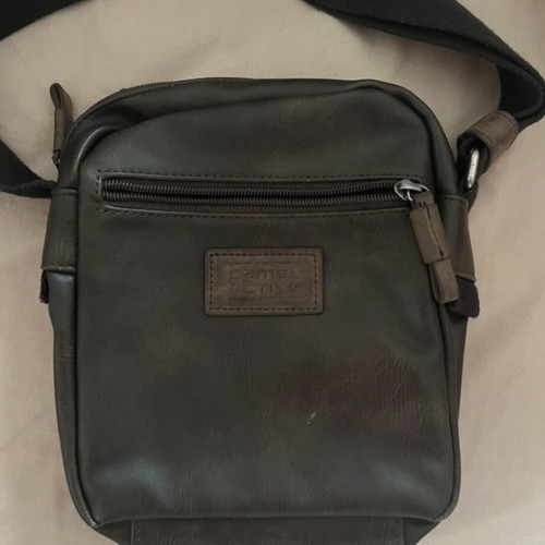 Camel Active crossbody bag like new, camel leather, brown