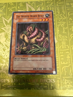 The Wicked Worm Beast SDK - E003 like new