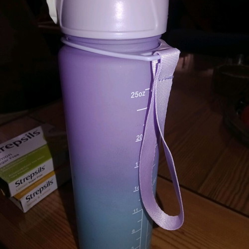 Plastic water bottle new 750 ml