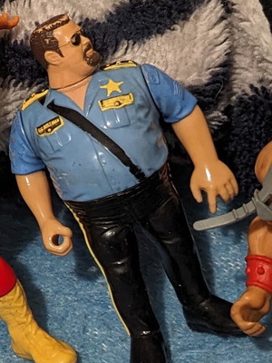 WWE wrestler collectible figure used in excellent condition