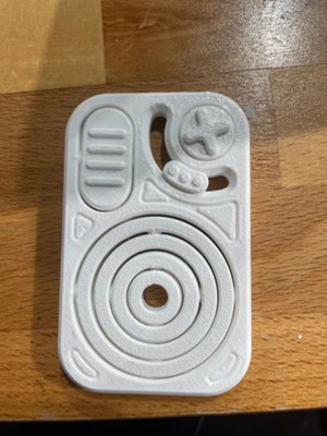 Fidget Slider Toy new, 3D printed anti-stress tool for focus