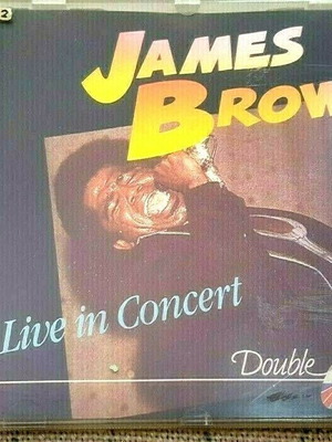 James Brown Live In Concert CD μεταχειρισμένο