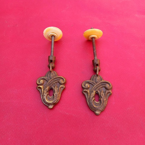 Brass door handles