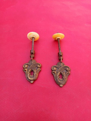 Brass door handles