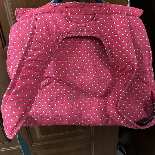 Kipling school bag fuchsia retro style