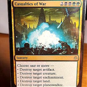 Casualties of War. War of the Spark. Magic the Gathering