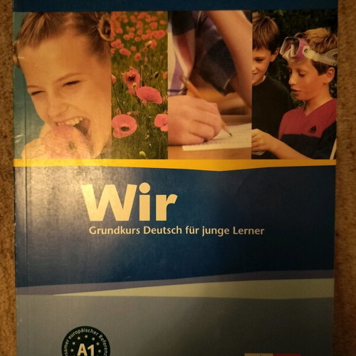 German Book Wir 1 Lehrbuch Grundkurs Deutsch for Young Learners