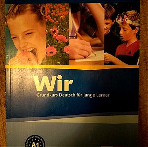 Βιβλίο γερμανικών Wir. 1 Lehrbuch Grundkurs Deutsch Fur Junge Lerner