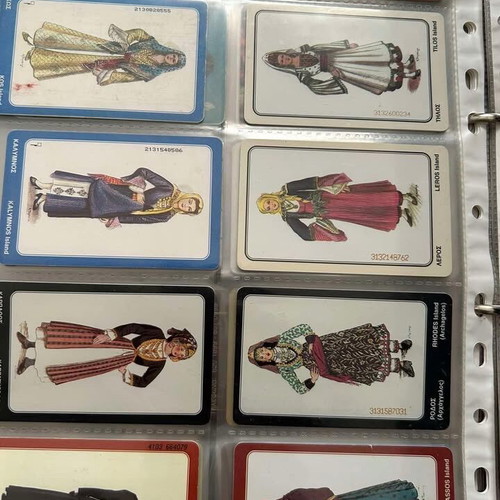 Phone cards used, collection of over 200 from around the world