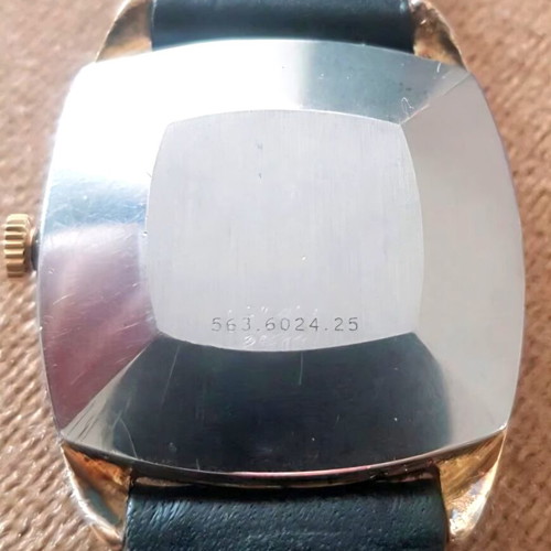 Eterna Matis 1970 watch used, automatic, brown