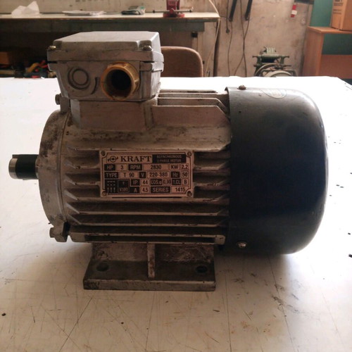 Kraft T90 asynchronous three-phase motor 2.2 kW used