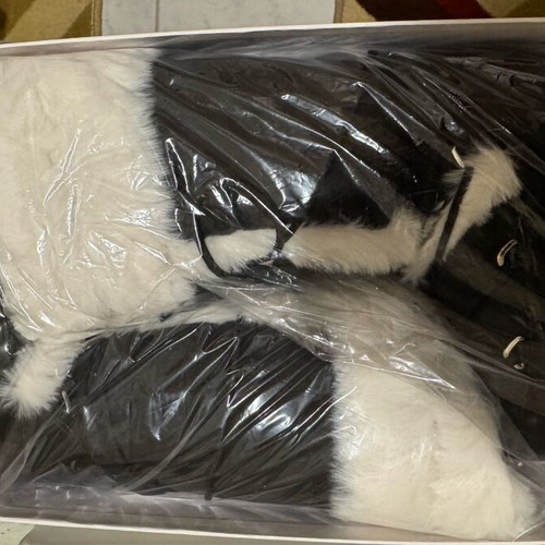 Moon Boot snow boots new, size 39-39.5, black and white