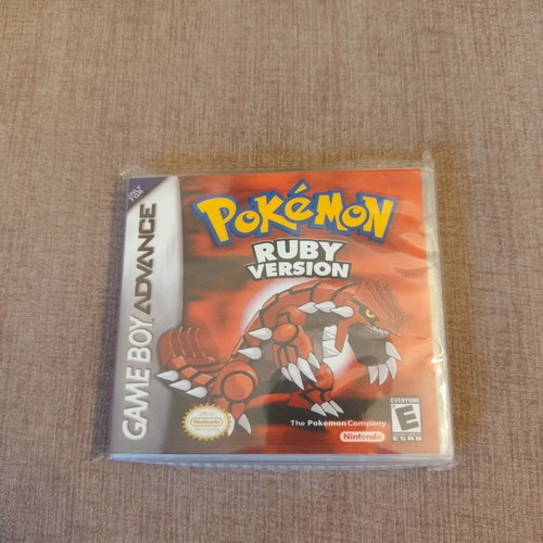 Pokemon Ruby GBA reproduction new