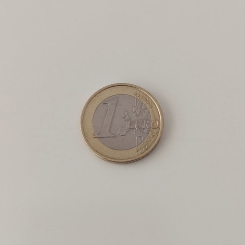 1 Euro Coin Malta used with Maltese Cross design 2008
