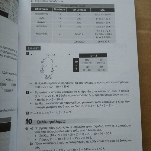 Math D' Primary Solutions of School Book Exercises like new