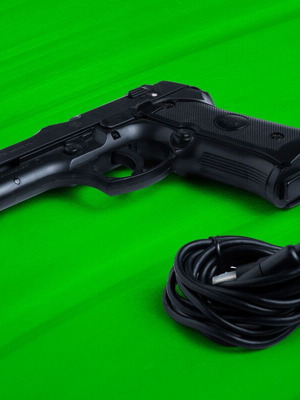 Thrustmaster Beretta 92FS Lightgun για Original Xbox