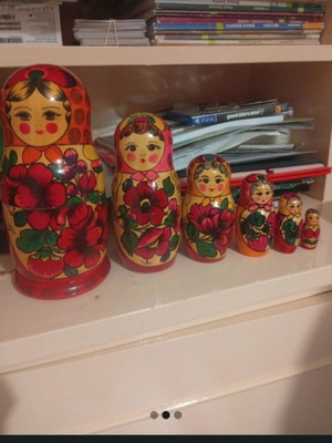 Babushka set of 6, like new