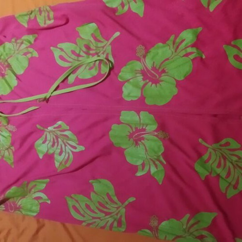 Modern pareo, knee-length