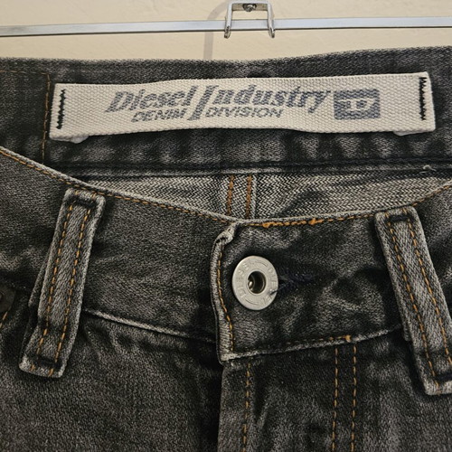 Diesel men's jeans used, size 31, gray, length 102 cm