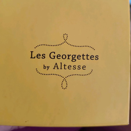 Les Georgettes by Altesse bracelet gold plated, new with double strap
