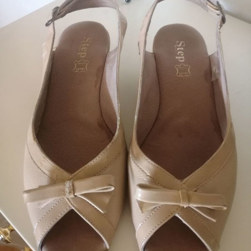 Women’s anatomical leather sandals used size 41
