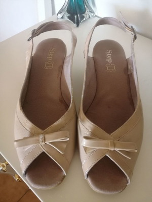Women’s anatomical leather sandals used size 41