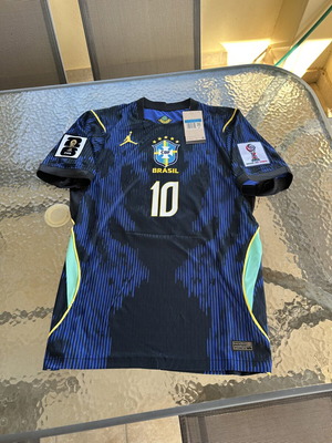 Neymar Jr #10 Brazil World Cup 2026 Player Version Jersey