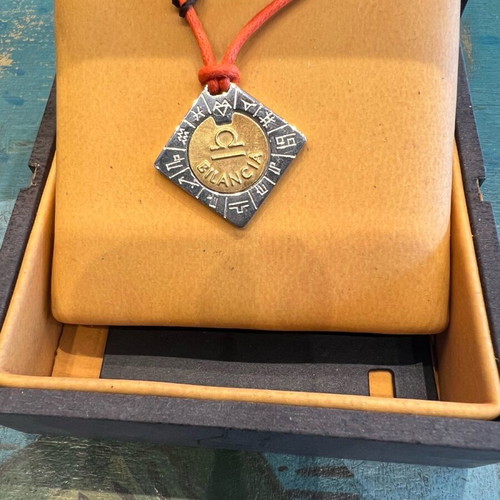 Comete Zodiac necklaces like new, set of 3