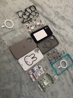 iPhone 16 Plus Cases Set like new, all together
