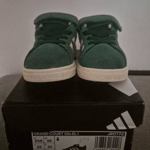 Adidas children's sneakers size 23, green