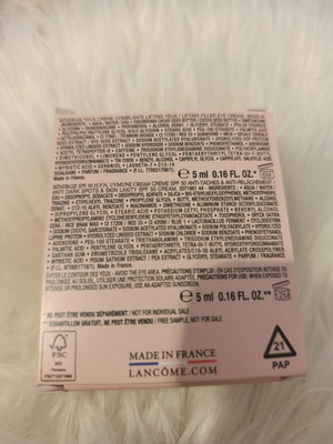 Lancôme Rénergie Duo Set with SPF 50 and Eye Cream