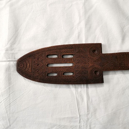 Wooden Spindle for Hair Twisting used, 1950s