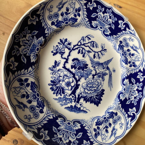 Mason's Ironstone Paradise Bird Decorative Plate like new
