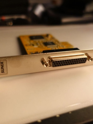 Sunix Parallel Port Controller SER5456A PCIe X1 like new