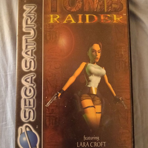 Tomb Raider Sega Saturn game mint condition