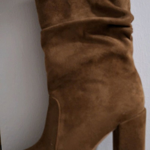 Castor boots Trendyol brown new with heel