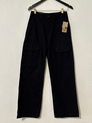 Vans women's wide-leg pants new, size S 36 8, black cotton