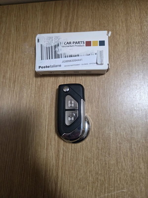 Кутия за автомобилен ключ с 2 бутона нова, съвместима с Citroën DS3 и C3