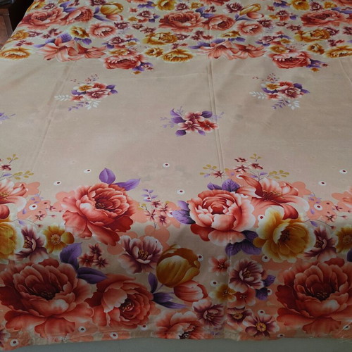 Double-sided duvet cover like new, 100% microfiber, 2.40x2.18 m