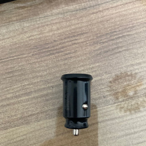 Double USB car charger used for phones and GPS