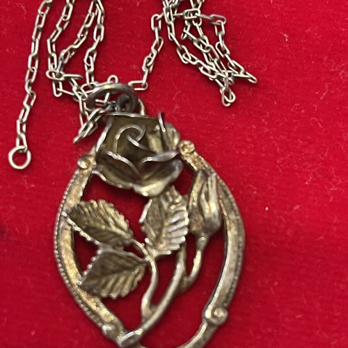 925 silver vintage necklace, 60 cm