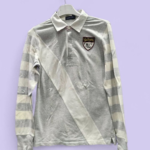 Ralph Lauren kids' shirt used, gray, size large 12-14 years