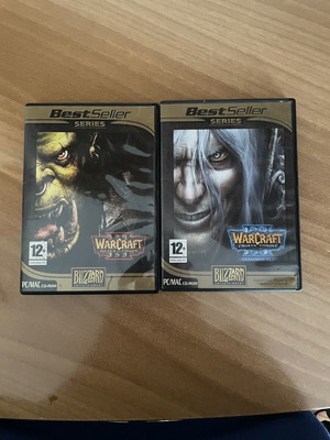 Warcraft III Reign of Chaos and Frozen Throne PC bundle used