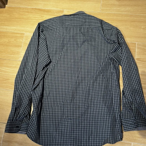 Double men's plaid shirt 4XL like new, multicolor