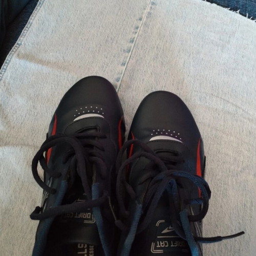 Maxwell men's shoes size 41 athletic like new, black and blue