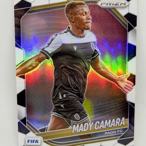 Panini FIFA Prizm 2025/26 Mady Camara Soccer Ball Prizm Parallel card brand new