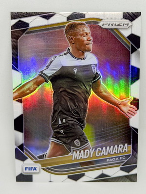 Panini FIFA Prizm 2025/26 Mady Camara Soccer Ball Prizm Parallel card brand new