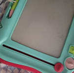 Elc Super Scribbler magic drawing board used