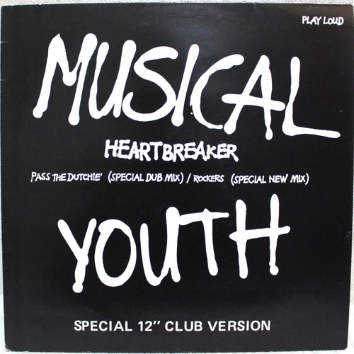 Musical Youth Heartbreaker vinyl 12" 45 RPM used, reggae